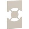BTICINO Cover Bticino Living Now per presa schuko 2 moduli - sabbia KM03