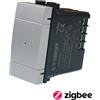 ETTROIT Deviatore Smart ZigBee Tuya 230V Grigio compatibile BTicino Living - LGZB0801
