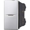 ETTROIT AG0701 Deviatore Assiale 1P 16A Unipolare Colore Grigio Compatibile Con Bticino Axolute