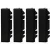 ETTROIT Falso polo mezzo posto 1/2P compatibile Bticino Axolute colore nero confezione 4pcs Ettroit AN0102