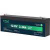 V-TAC batteria al litio 12.8V 2.3Ah allarme, ups, videosorveglianza, attacco T2 178*35*60mm IP55 - 11941