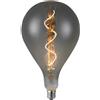 V-TAC VT-2268 Lampadina ornamentale LED E27 4W A160S Filamento a Spirale Vetro Fumé 2700K - 23167
