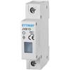 ETTROIT Indicatore luminoso segnalazione LED luce bianco 230V occupa 1 modulo DIN Ettroit JXB1D-01