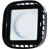 V-TAC Campana LED SMD Industriale cappellone 100W Quadrato Colore Nero luce 4000K IP65 - 10035