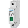 ETTROIT Indicatore luminoso segnalazione LED luce verde 230V occupa 1 modulo DIN Ettroit JXB1D-21