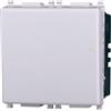 ETTROIT EV3202 Interruttore 2P 2M 16A Unipolare Colore Bianco Compatibile Con Vimar Plana