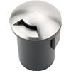 V-TAC VT-7678-1 Portafaretto a incasso segnapasso calpestabile 1 fascio rotondo in alluminio MR16 GU5.3 IP67 - sku 8567