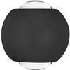 V-TAC VT-2502 Lampada applique LED 2W da parete sferica doppio fascio luminoso 3000K colore nero IP54 - SKU 10584