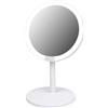 V-TAC VT-7565 Lampada specchio con luce LED integrata da tavolo 5W bianco freddo 6500K dimmerabile corpo ABS bianco orientabile con batteria ricaricabile - sku 8931