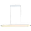 V-TAC VT-7821 Lampadario LED 24W plafoniera ovale sospesa 80*100cm design moderno colore bianco luce 4000K - 10047