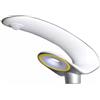 V-TAC VT-130W armatura stradale led 20W autoalimentato con pannello solare e telecomando RF bianco naturale 4000K alluminio corpo argento IP65 - sku 5505