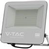 V-TAC PRO VT-44104 Faro LED 100W SMD Chip Samsung corpo nero - vetro grigio luce bianco freddo 6400K IP65 - 23441
