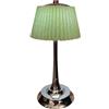 V-TAC Lampada LED da Tavolo 1.5W - Touch Dimmerabile 3in1, Verde Cromato (Batteria Ricaricabile USB-C) (SKU 23357 - VT-7968)