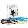 V-TAC Kit striscia LED 24V COB 5M monocolore bianco freddo 6400K IP20 + alimentatore - SKU 2678