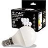 V-TAC VT-2266 Lampadina LED Mini globo SMD P45 4.5W E14 bianco caldo 3000K - (box 6 pezzi) SKU 212733