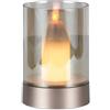 V-TAC VT-7564 Lampada da tavolo candela LED 2W 3000K con batteria ricaricabile con sensore movimento colore champagne gold - SKU 10566