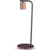 V-TAC VT-7412 Lampada da tavolo in metallo colore bronzo con portalampada per lampadine 1xE27 IP20 - sku 40331