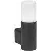 V-TAC VT-7616 Portalampada Wall Light alluminio rotondo nero 1xGU10 IP54 - sku 7566