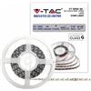 V-TAC VT-5050 Striscia 300LED 12V 8W/m SMD5050 strip led 5M IP20 Multicolore RGB+W 3000K - SKU 212553