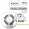 V-TAC Striscia 1200LED strip led 12V 20W/m SMD2835 5M Alta luminosità 2000lm/m 3000K IP20 sku 212164