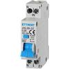 ETTROIT Interruttore magnetotermico Differenziale 1P+N 25A 4.5kA 30mA 220V 1 Modulo DIN JX252540