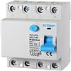 ETTROIT Interruttore Differenziale Puro 4P 25A 6kA 30mA 380V Salvavita 4 Moduli DIN JX342561