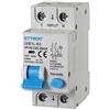 ETTROIT Interruttore magnetotermico Differenziale 1P+N 40A 4.5kA 30mA 220V 2 Moduli DIN Ettroit JXB1L-63-1P+N-40A