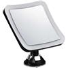 V-TAC VT-7573 Lampada specchio ingrandimento 10x con luce LED integrata 3,2W bianco freddo 6400K orientabile con ventosa di fissaggio colore nero - sku 6630
