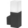 V-TAC VT-7613 Portalampada Wall Light alluminio quadrato nero 1xGU10 IP54 - sku 7563