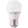 V-TAC PRO VT-245 Lampadina Chip LED Samsung 4,5W E27 Mini Globo G45 bianco naturale 4000K - SKU 262