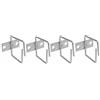 Raccogli cavi Acciaio 40x40mm per armadi Rack - 4 pz
