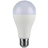 V-TAC VT-2015 Lampadina LED 15W E27 luce 4000k 100lm/W termoplastica forma A65 sku 214454