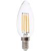V-TAC VT-2327 Lampadina led 6W E14 candela 130lm/w filamento bianco caldo 3000K - SKU 212848