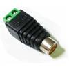 IXTRIMA Connettore RCA Femmina ultrarapido con morsettiera
