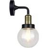 V-TAC VT-720 Portalampada da giardino wall lamp facing down corpo metallo nero e bronzo IP65 E27 - sku 8970