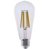 V-TAC VT-2364 Lampadina led 4W E27 3000k lampada filamento forma ST64 vintage vetro trasparente sku 2996