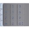 BTICINO 353003 frontale tastiera allstreet