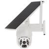 Telecamera Mini speed dome IP PT WiFi Tuya Smart HD+ 3Mpx 3.6mm autoalimentata con pannello solare, audio e Slot Micro SD Plastica Waterproof IP66