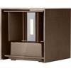 V-TAC VT-759-12 Lampada applique da muro LED 11W parete quadrato corten doppio fascio luminoso 3000K - sku 6820