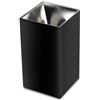 V-TAC VT-882 Portafaretto da soffitto quadrato nero con riflettore interno cromato per lampade GU10-GU5.3 - SKU 8994