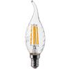V-Tac VT-1995 Lampadina LED candela tortiglione filamento soffio 4W E14 Bianco naturale 4000K 214431