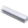 V-TAC VT-8116 Profilo in alluminio da 2M milky cover per striscia LED - sku 3358