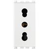 Vimar Arkè 19203.B Presa bipasso 2P+T 16A P17/11 colore Bianco