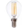 V-TAC VT-2466 Lampadina led bulb filamento 6W E14 P45 bianco caldo 2700K - SKU 2845