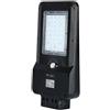 V-TAC VT-ST15 armatura stradale led 15W autoalimentato nero con pannello solare e sensore pir bianco naturale 4000K - sku 8549