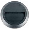 V-TAC VT-1142-B Lampada applique LED 2W parete segnapasso bianco naturale 4000K rotondo nero IP65 - SKU 1316