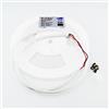 V-TAC VT-55 Led neon flex striplight 10W/M chip samsung SMD 12V 5M ultrasottile bianco naturale 4000K IP65 - sku 327