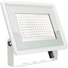 V-TAC VT-49204 Faro led floodlight 200W SMD 88LM/W 110° bianco naturale 4000K slim alluminio bianco IP65 - SKU 6735