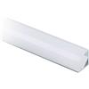 V-TAC VT-8109 Profilo in alluminio angolare da 2Mt colore silver copertura satinata per striscia LED 2000 x 15,8 x 15,8mm - sku 3353