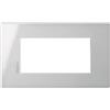 Bticino Placca Axolute Air 4 moduli - Tech - materiale metallo HW4804HC